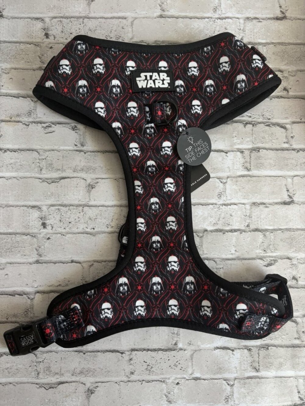 Sassy Woof Star Wars Dog Harness Size XL NWT